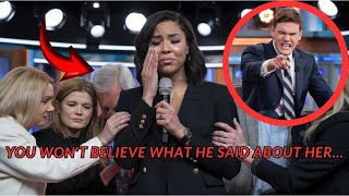 Black TELEVISION HOST humiliated live. Unbelievable racist attack!!!