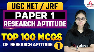 NTA UGC NET 2022 | Research Aptitude Paper 1 | Clear your Concept 100 Most Expected MCQs #1