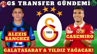 Galatasaray Dan Bomba Gi̇bi̇ 2 Transfer Alexis Sanchez Ve Casemiro Son Daki̇ka Gs Haberleri̇