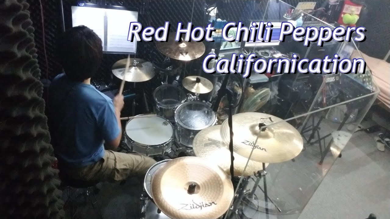 Red Hot Chili Peppers Californication (drum cover by Alan Chung