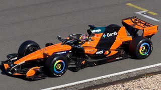 F1 Test Nürburgring - Mclaren, Mercedes-Amg Piastri, Norris, Russell, Antonelli Pirelli Formula 1