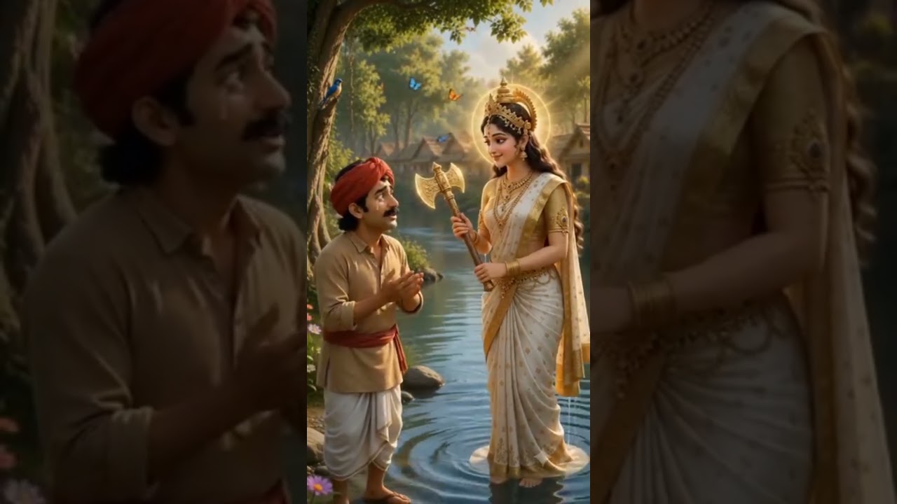 🙏 सच्ची श्रद्धा और अच्छे कर्म कभी व्यर्थ नहीं जाते… ❤️✨#shorts #ai by ToonVerse AI Stories