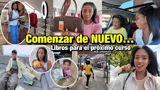 ME SIENTO NERVIOSA🫣 NUEVO COMIENZO😱 LE ENTREGARON LOS NUEVOS LIBROS A ALE📚 MINI HAUL 26,27,28May2026