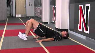 Glute Bridge w/ march
