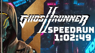 This Speedrun is Brutal - Ghostrunner 2 Speedrun 1:02:49 Unrestricted by 7rayD 443 views 6 months ago 1 hour, 8 minutes