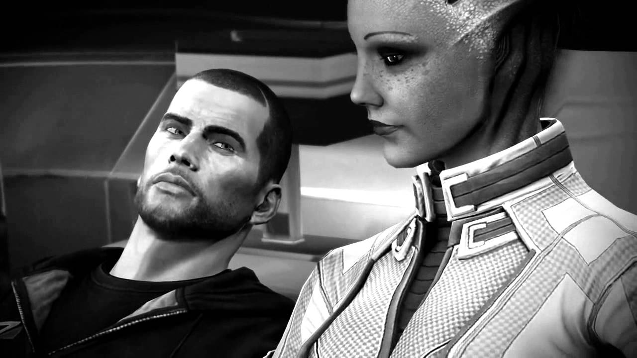 Mass Effect trilogy Liara and Shepard Tribute 