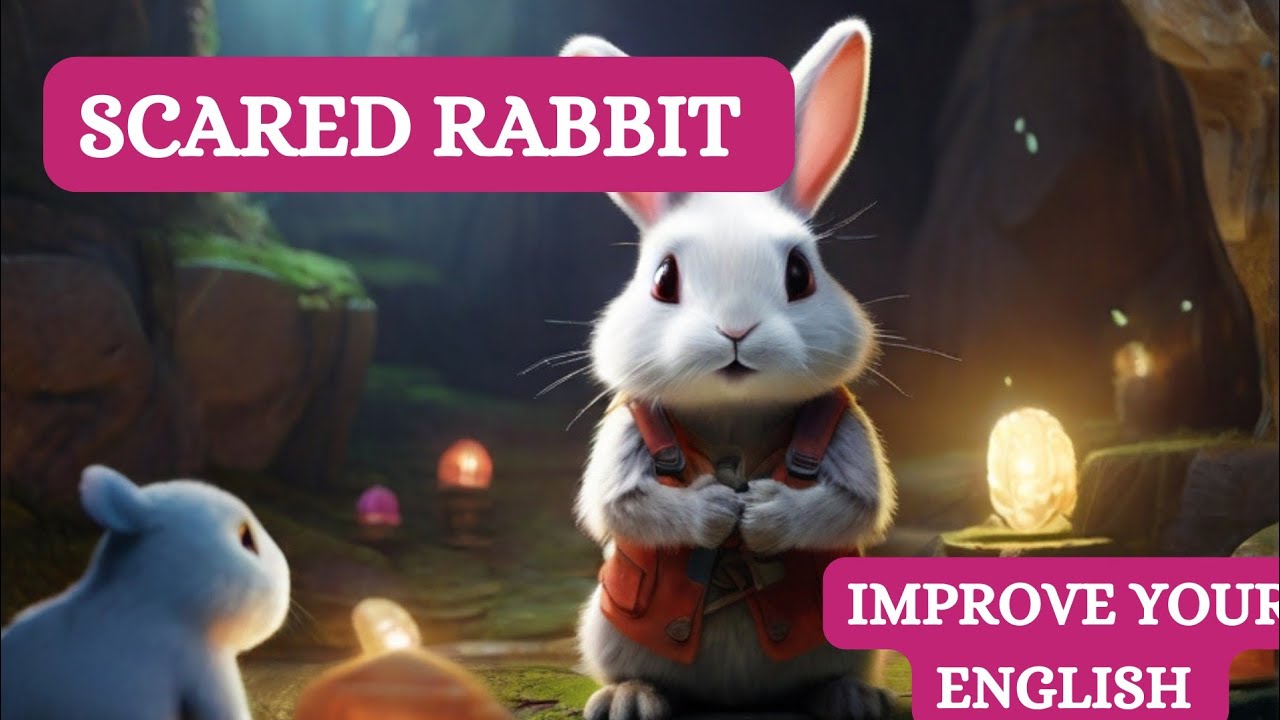 SCARED RABBIT|Improve your English|Reading Listening and Speaking ...