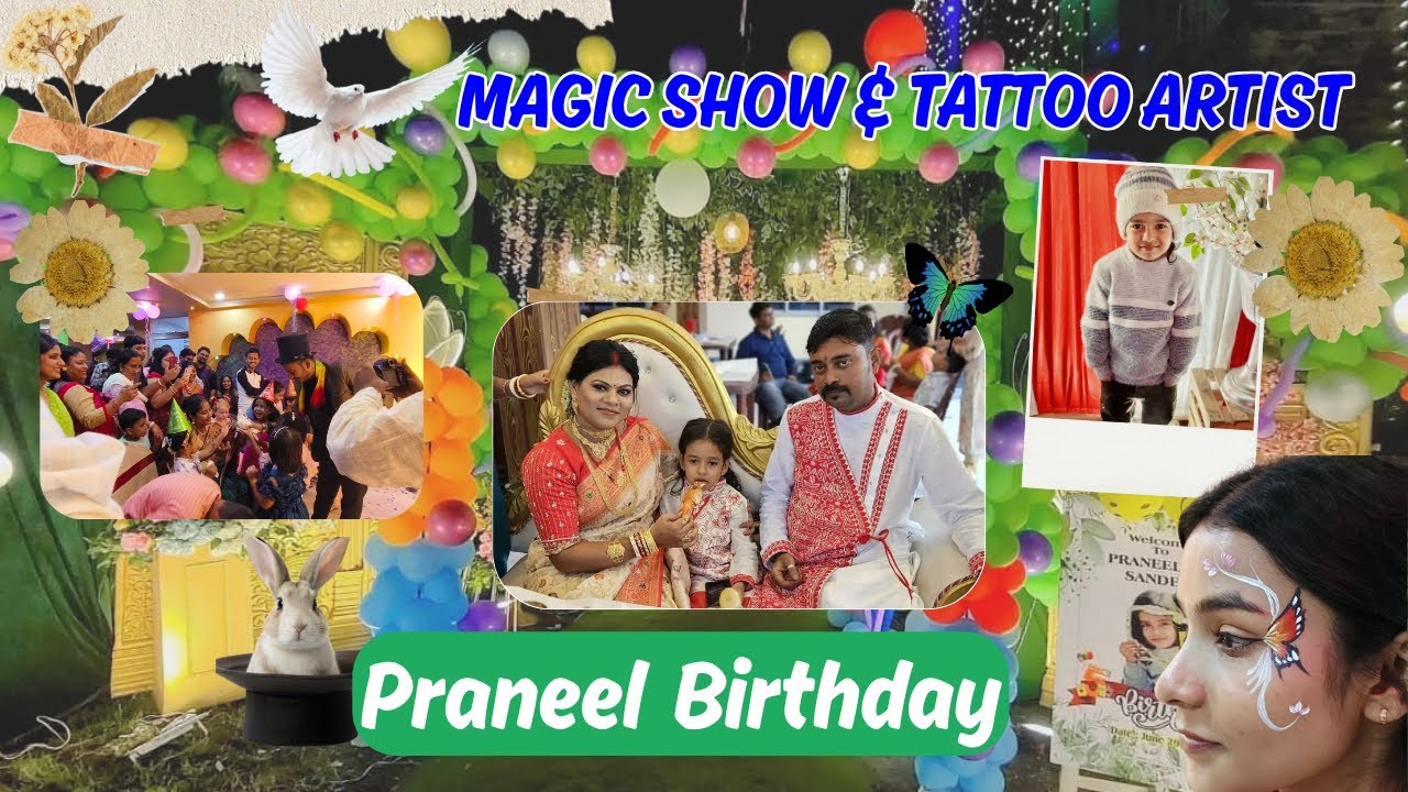 DURGAPUR BEST MAGICIAN / SUCCESFUL SHOW AT PRANIL'S BIRTHDAY/ ASANSOL MAGICIAN