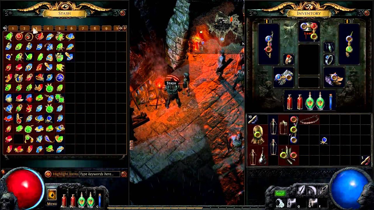 Lets Play: Path of Exile - The Awakening - Neustart Witch #01 (german)