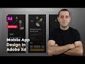 Mobile App Design In Adobe Xd