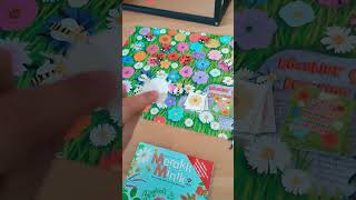 Tübitak dergisi  23 Nisan Ulusal Egemenlik ve Çocuk Bayramı çiçek süsü ve böcekler çiçeklere oyunu