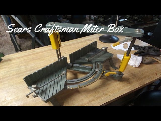 Craftsman Metal Miter Box