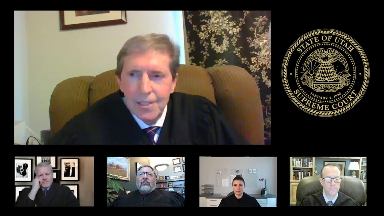 Utah State Courts State of the Judiciary 2021 YouTube