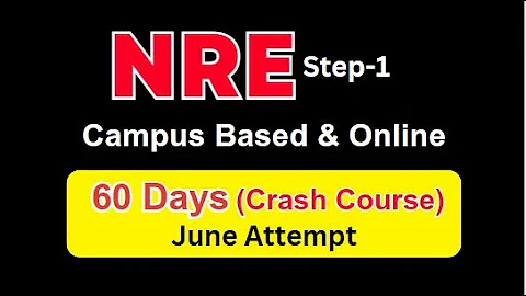 NRE Step-1 Crash Course | PMDC NRE Exam