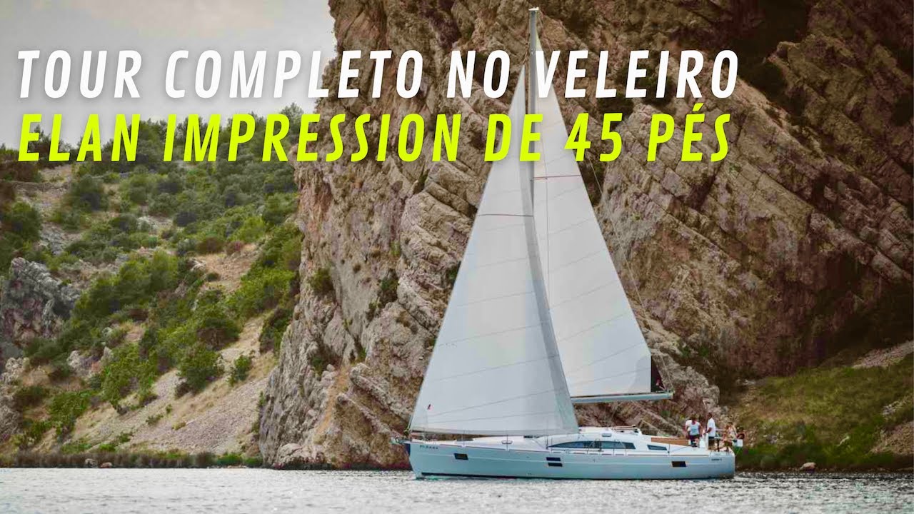 Tour no Veleiro Elan de 45 Pés