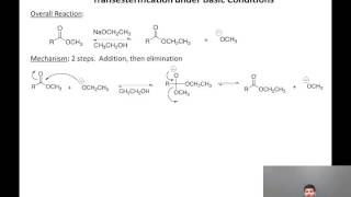 07 05 Transesterification under Basic Conditions