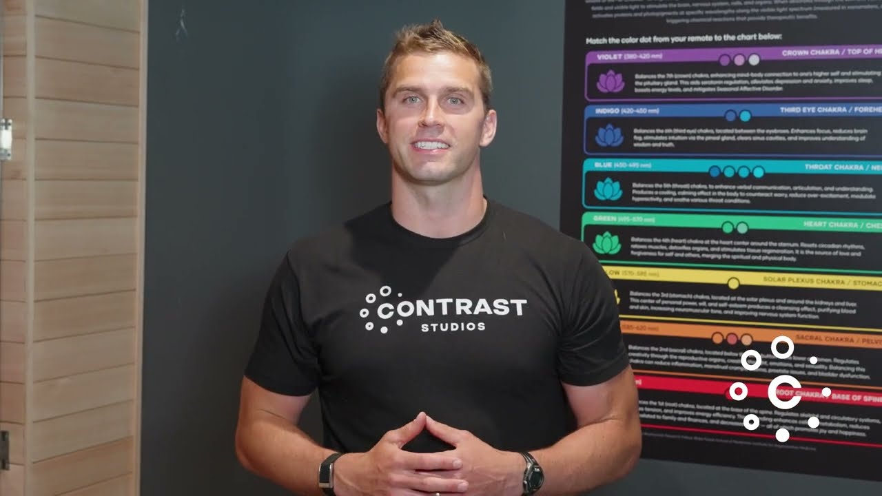Sam Hubbard’s Contrast Therapy Routine | Infrared Sauna + Cold Plunge at Contrast Studios 🧊🔥