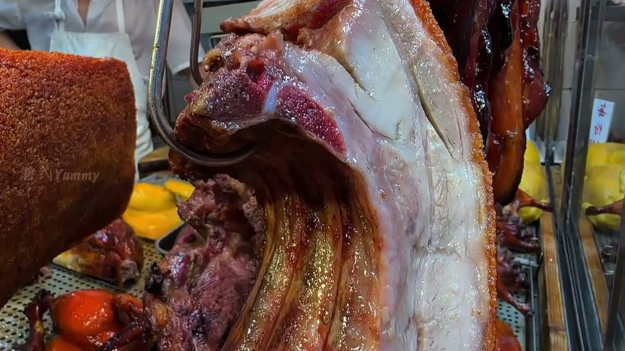 體驗上海街老字號港式燒味 #roastedduck  #streetfood #food  #delicious #bbqpork  #熱門  #美食 #crispypork #燒味