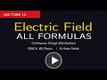 Electric Field: Continuous Charge Distributions (Line, Ring, Disc, Sheet) | Lecture 13