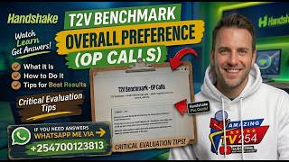 T2V Benchmark Overall Preference (OP Calls) Explained |  254700123813
