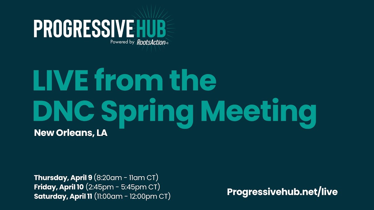 LIVE from DNC Spring Executive Committee Meeting | New Orleans Day 3