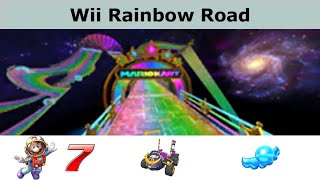 BEST TRY WITH LUCKY 7 AND SOME FRENZIES: Wii Rainbow Road Run | Space Tour (2023) | Mario Kart Tour