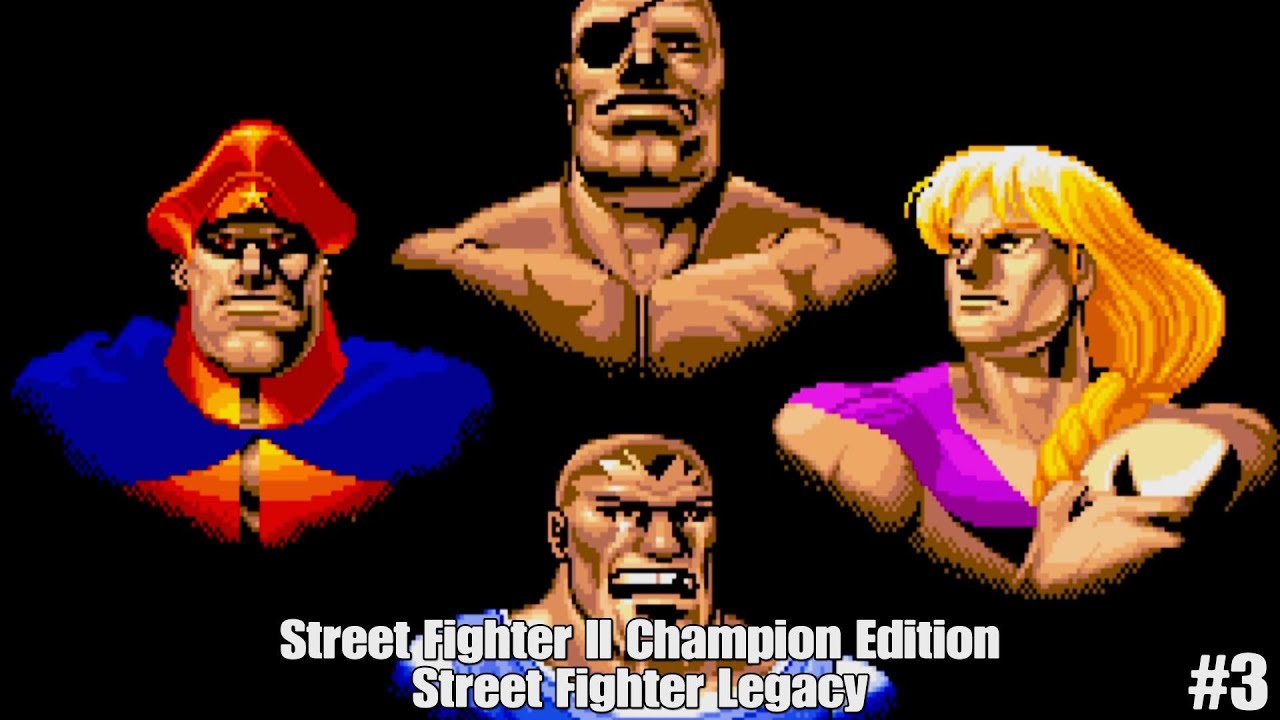 The bosses become playable - Street Fighter II Champion Edition ...