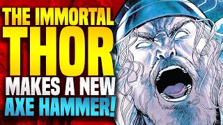 Thor Makes A New Axe Hammer! | Immortal Thor (Part 3)