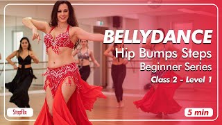 Stepflix Belly Dance, Level 1, Cl 2 - Hip Bumps Step