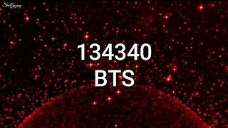 BTS ▪ 134340 | INDO LIRIK