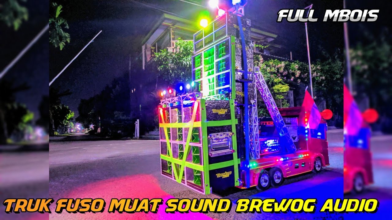  Miniatur  Truk FUSO Muat Sound  Brewog  Audio  Miniatur  