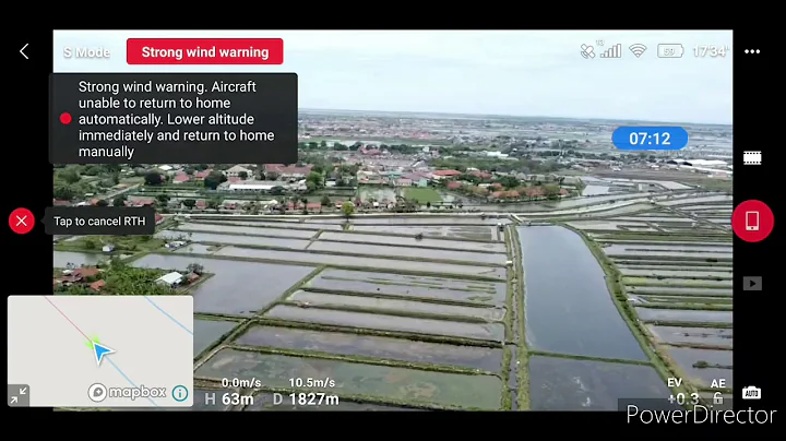 DJI mavic mini + parabolic antenna reflector 2.7km on urban area