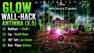 BGMI 4.4 | 4.5 GLOW WALL-HACK + ANTINNA 🔥 ESP + SOFT AIMBOT |FULLY LOADED PAK FILE FULL SAFE screenshot 1