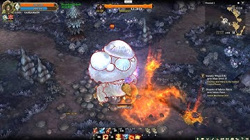 Tree Of Savior - Solo Elementalist vs Mushworth Boss