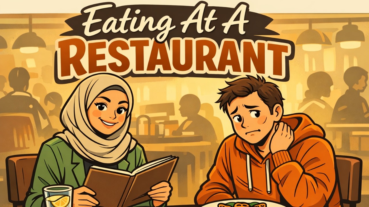 Restaurant English You ACTUALLY Need | Real World English Podcast | Learn English Fast With Podcast