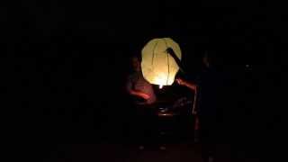 Releasing a Candle Lantern