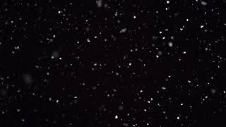 Fondo negro copos de nieve