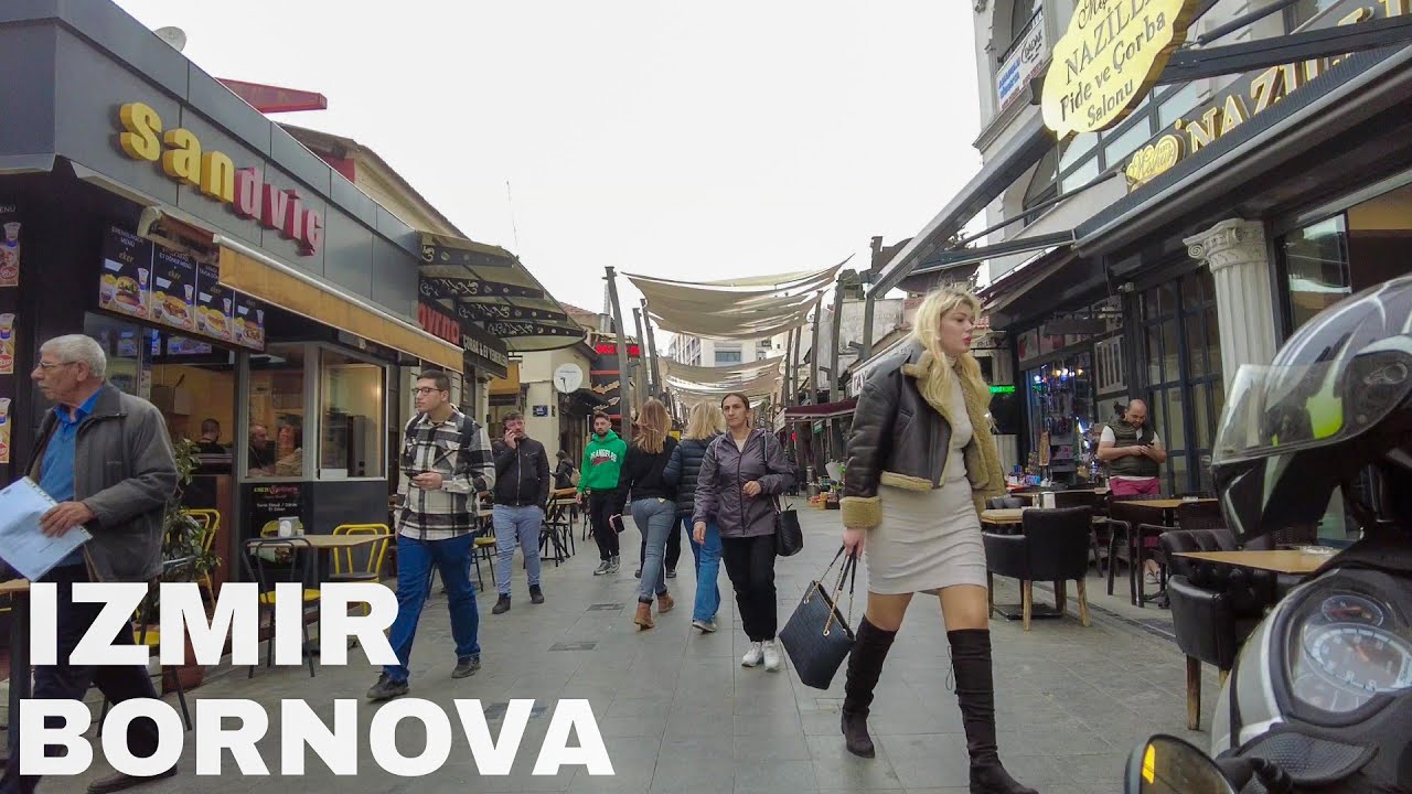 Izmir, तुर्किये | bornova | पैदल यात्रा 4K