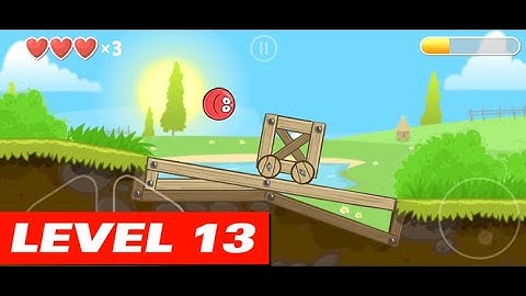 Red Ball 4 Level 13 Walkthrough Playthrough Video 100% Achievements