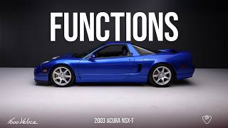 11k-Mile, Supercharged 2003 Acura NSX-T 6-Speed | Functions - YouTube 11k-Mile, Supercharged 2003 Acura NSX-T 6-Speed | Functions - YouTube