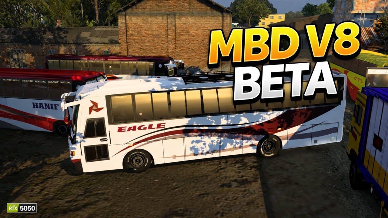 ETS2 MBD V8 Beta Gameplay | Day & Night Bangladesh Roads | Euro Truck Simulator 2 (No Commentary)