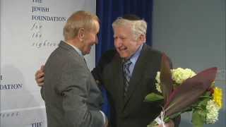 Holocaust Survivor Dr. Leon Gersten Reunited With Rescuer Czeslaw Polziec