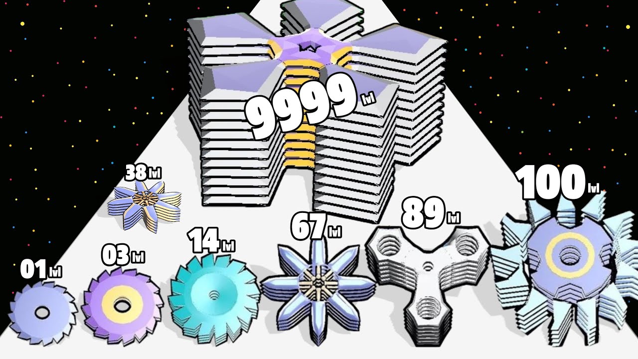 Grinder Run 3D - Level Up Grinder Max Level Gameplay (New Update) Part 2