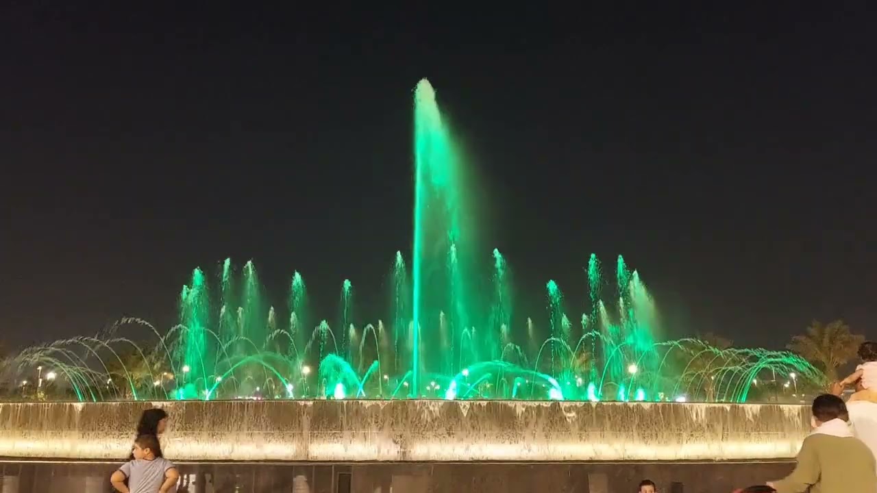 Prince Majed Park jeddah |fountain