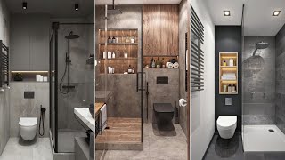 MODERN SMALL BATHROOM DESIGN IDEAS | SMALL SPACE DESIGN IDEAS | #interiorideas #bathroomdesignideas