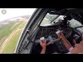 Yakovlev yak40 rare cockpit takeoff from minsk for merlintour joyride airclips