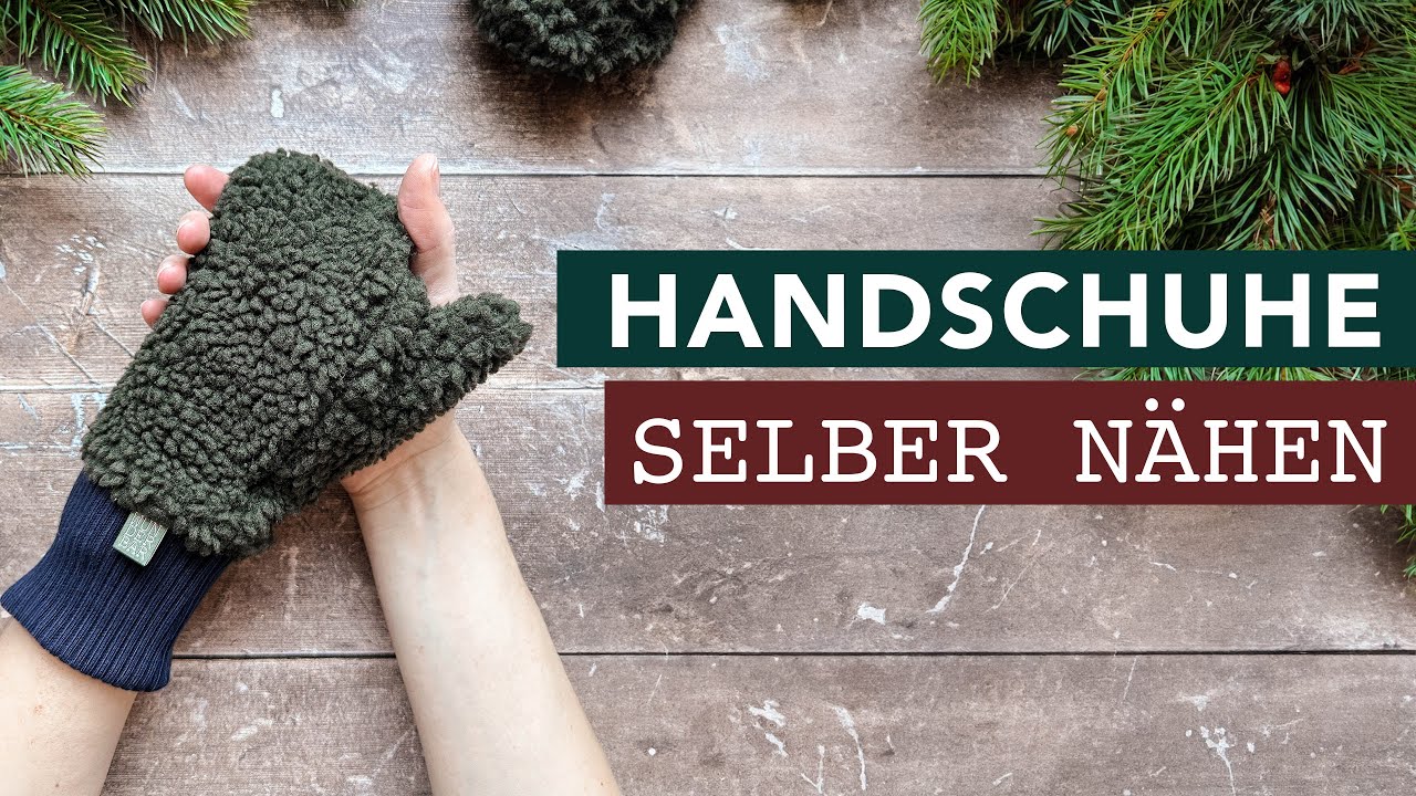 Handschuhe nhen - Schritt fr Schritt Anleitung mit Schnittmuster
