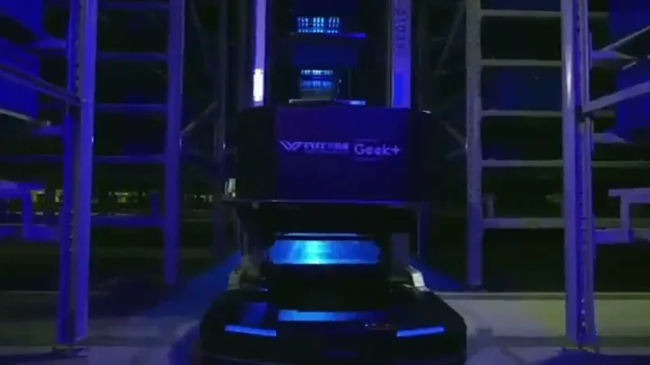 Inside a warehouse run by AI robots - Warehouse Robotics Automation