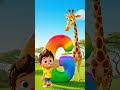 Learn E F G H for Kids 🐘🐟🦒🏠 | Fun Alphabet Learning Song
