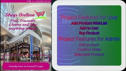 Android  Online Shopping Project With Source Code